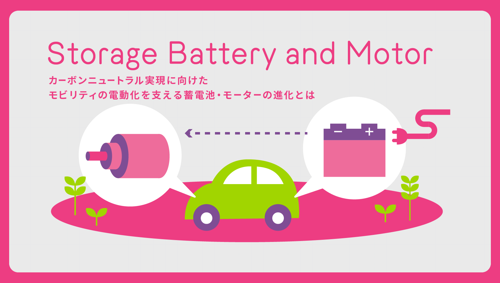 モビリティの電動化を支える蓄電池・モーターの進化とは