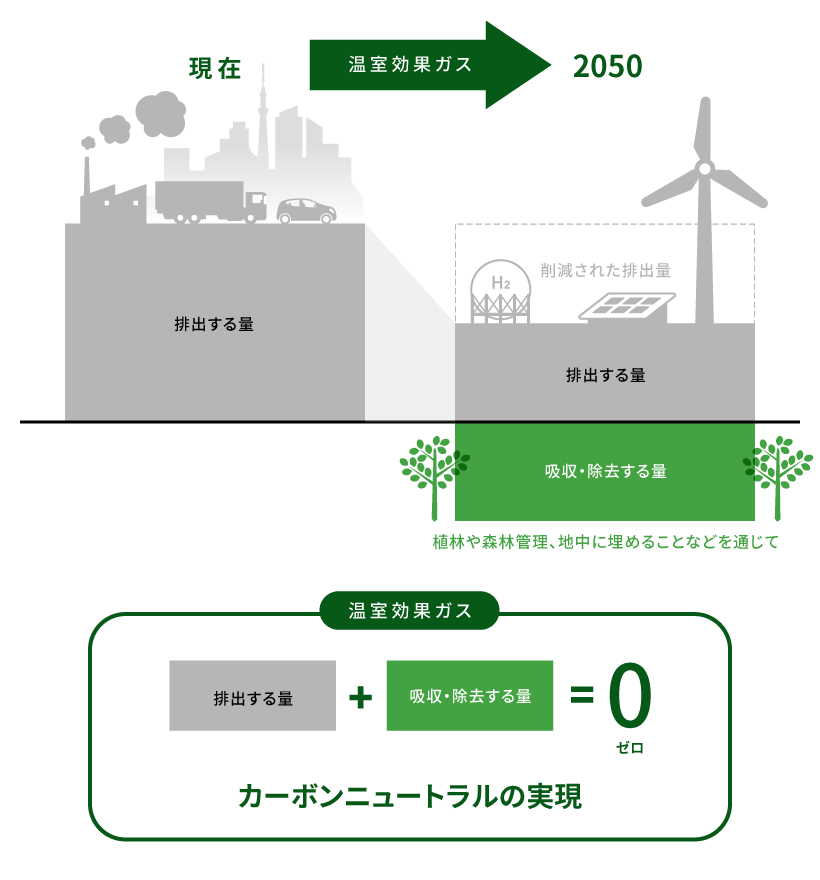 カーボンニュートラルの実現